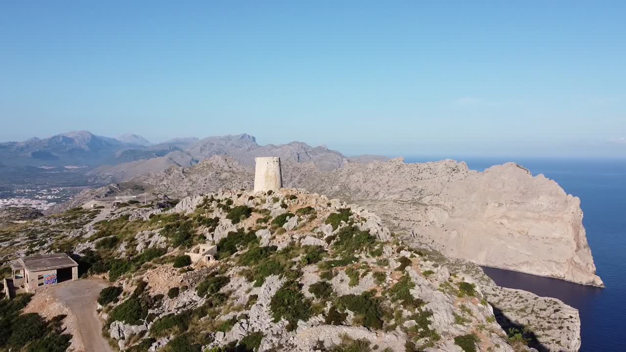 vuelo sobre cap de formentor en mallorca