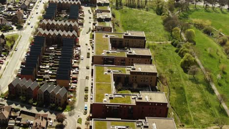 Aerial-view-of-residential-houses-and-Buildings-in-London