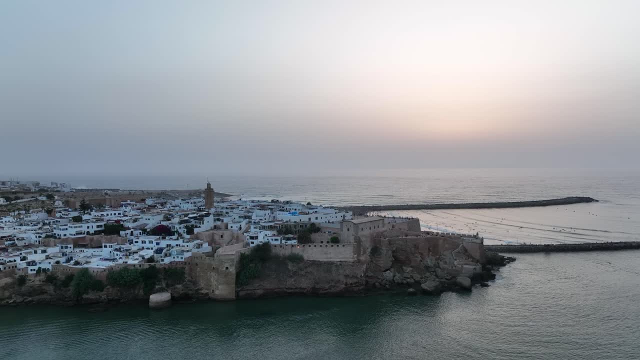 Rabat's old city and the Kasbah of the Udayas are iconic landmarks in Morocco, blending history, culture, and stunning views of the Bouregreg River.