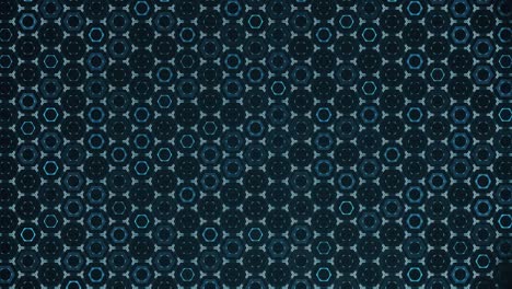 4k hexagon sci-fi abstract animation background