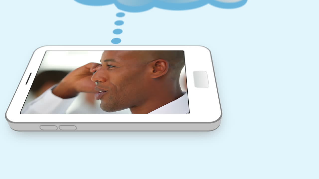 uomini d'affari che usano il telefono cellulare