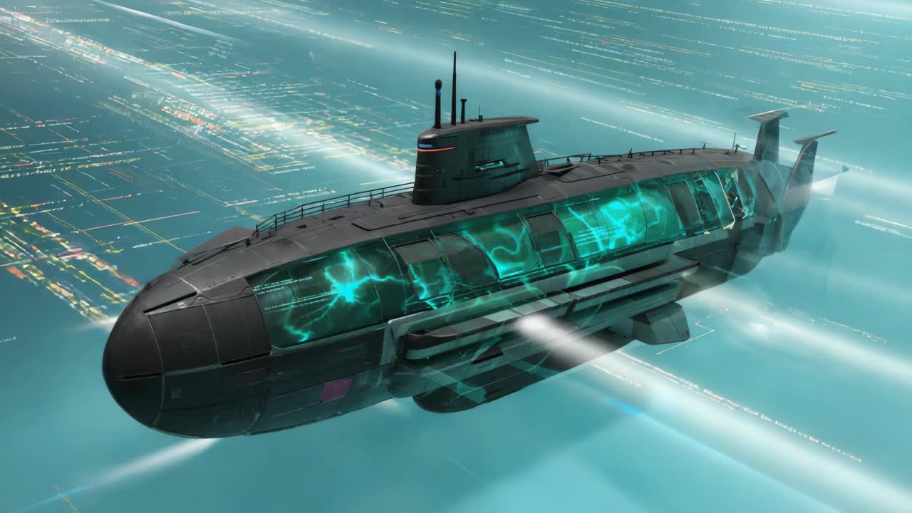 Futuristic Submarine