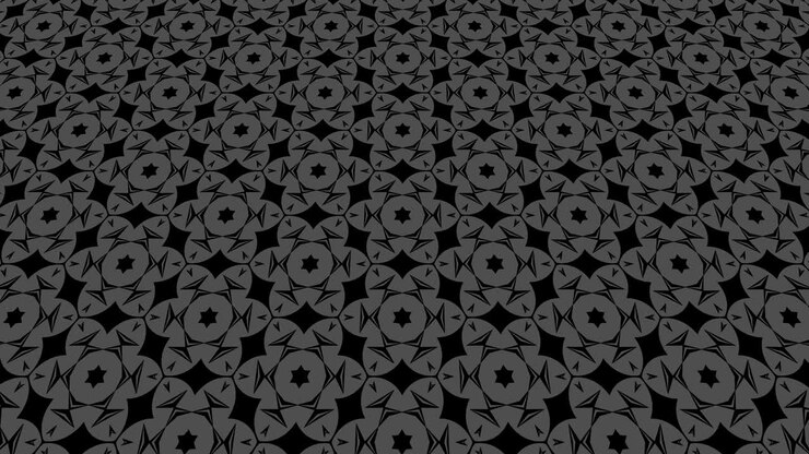 Graphic Pattern in Black and White that tilts up and moves.