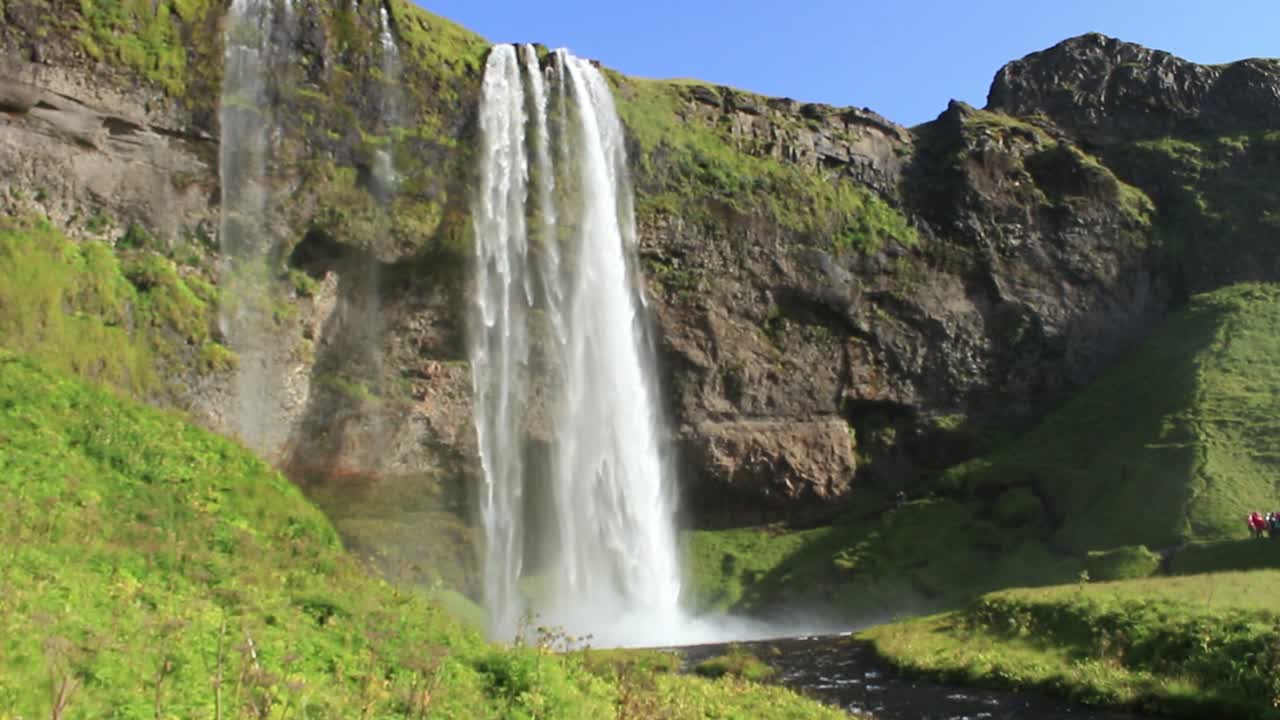 아이슬란드의 폭포, 웅장한 자연의 힘, 남쪽 아이슬란드의 셀야란드스포스