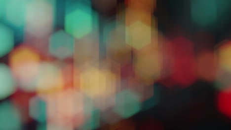 luces abstractas y movimiento