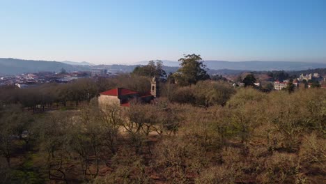 Santa-Susana-Kirche-Im-Alamedas-Park-In-Santiago-De-Compostela