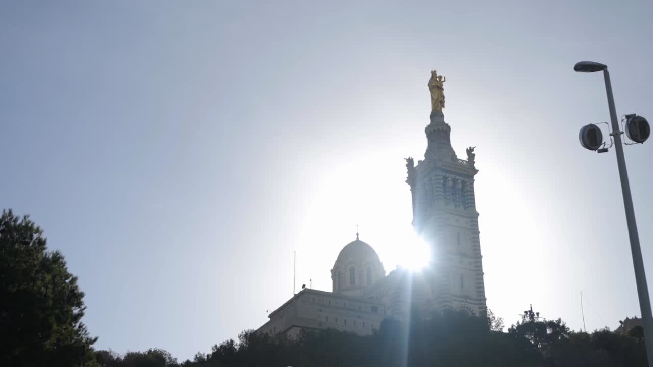 Basilica of Notre-Dame de la Garde in Marseille
