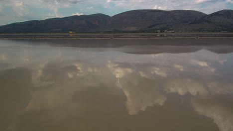 Alykes-Die-Griechische-Saline-Außerhalb-Von-Mesolongi-In-Griechenland