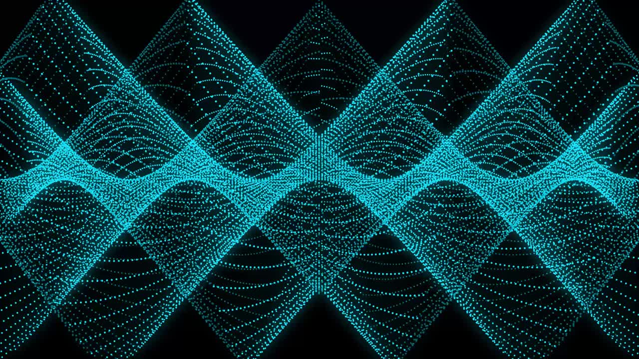 밝은 파란색 점 모양 패턴 애니메이션 모션 그래픽