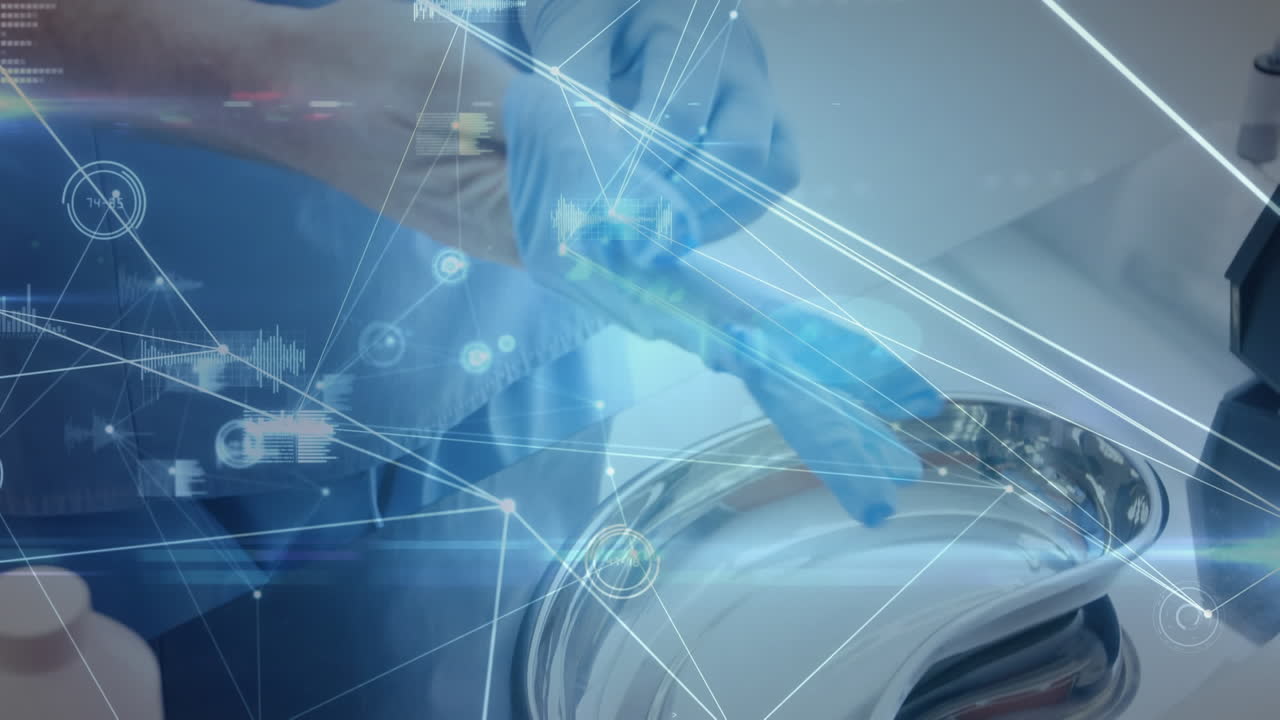 수술실의 외과 의사들 간의 연결 네트워크의 활성화