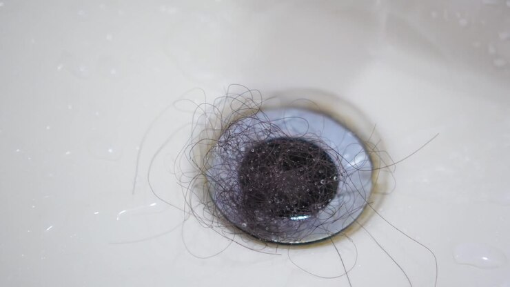 Hair Clog in Bathroom Sink Drain