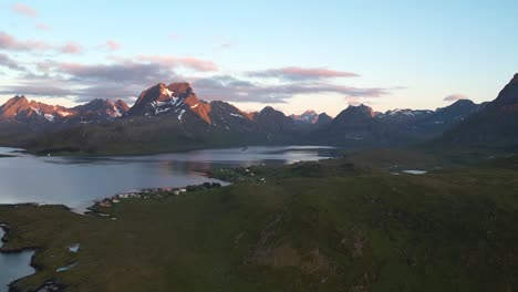 Capture the Nordic magic of Lofoten with this 4K drone stock. Stunning aerials, breathtaking scenery, and dramatic landscapes await. Elevate your film or project with this captivating footage.