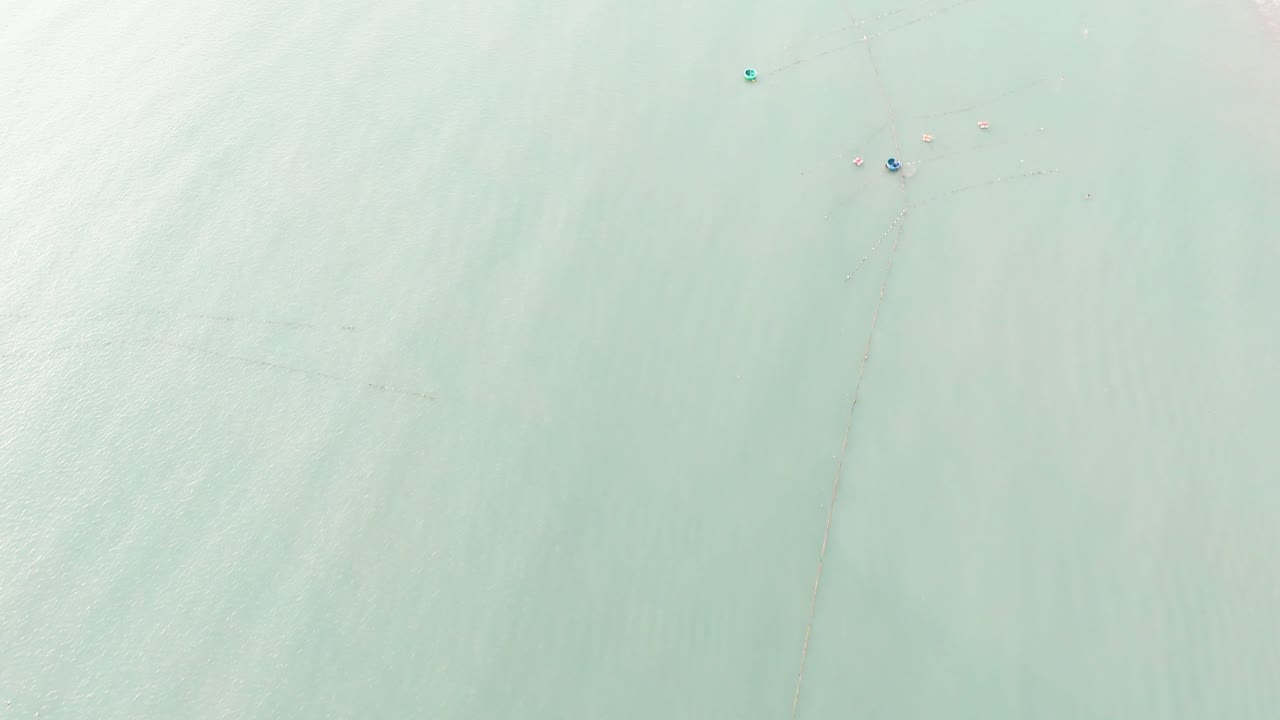Aerial View Tilt of the Coast in Phan Rang–Tháp Chàm.
