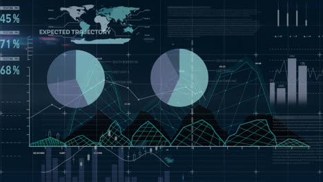 Animation-of-data-processing-over-world-map