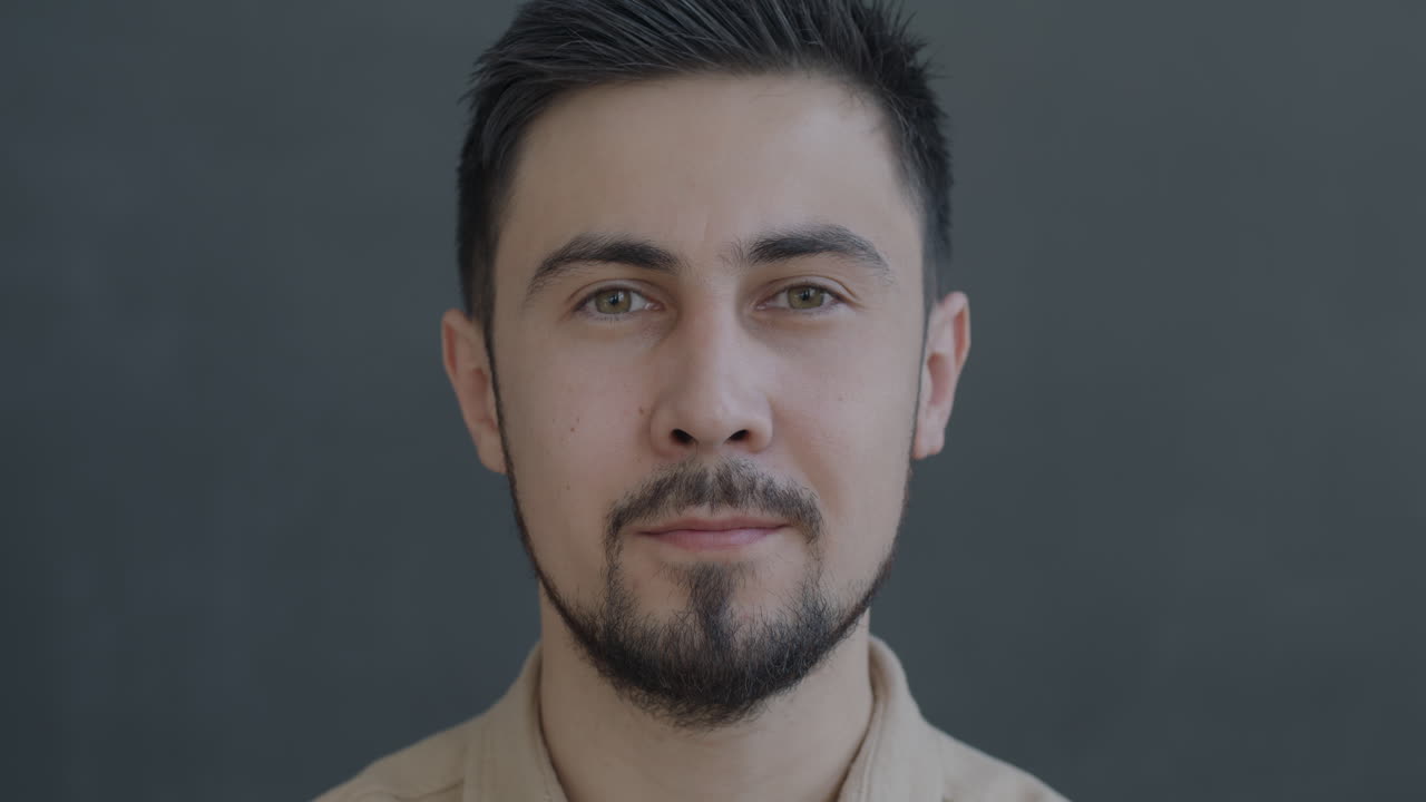 retrato en primer plano de un hombre