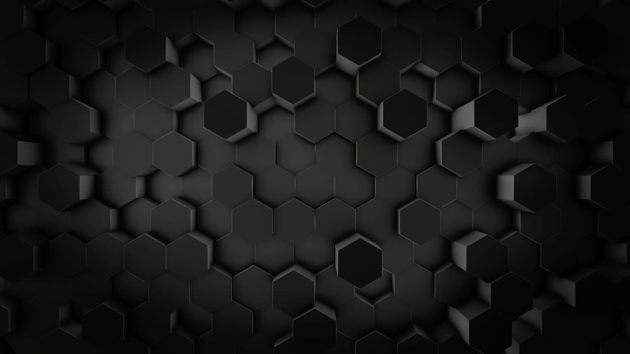 fondo con patrón hexagonal oscuro