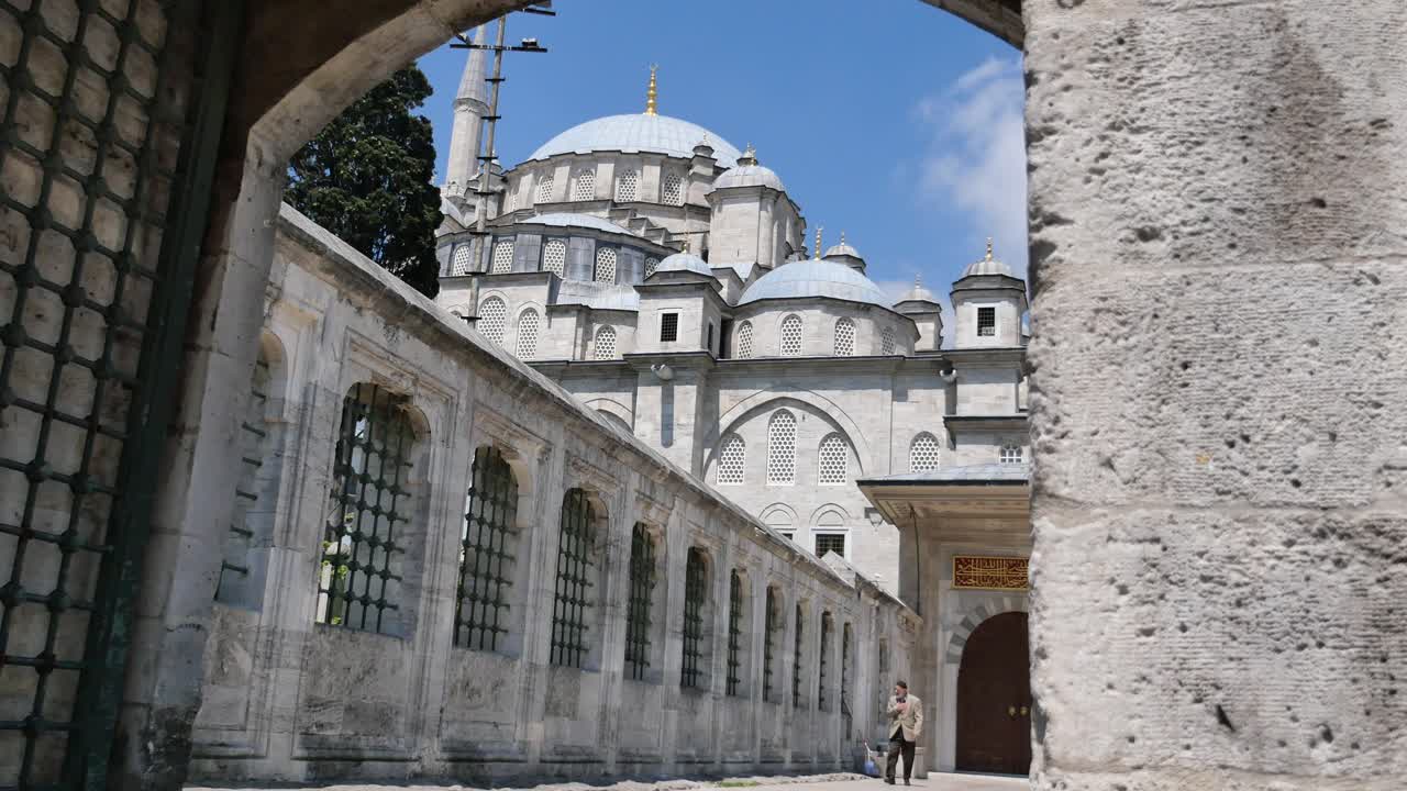 mezquita en la ciudad de estambul