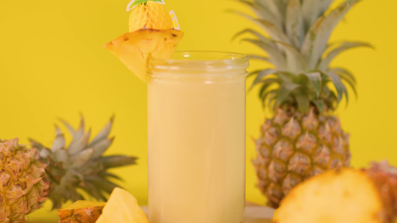 batido de piña