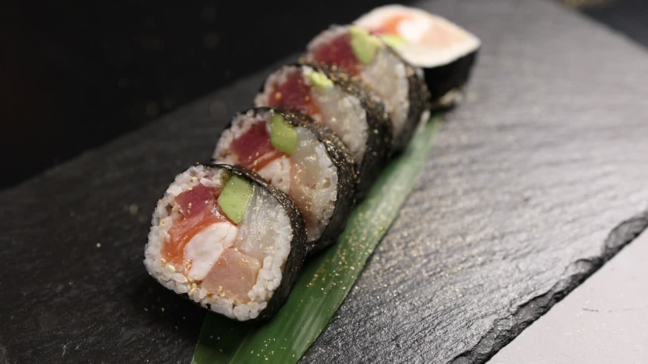 Rollos de sushi