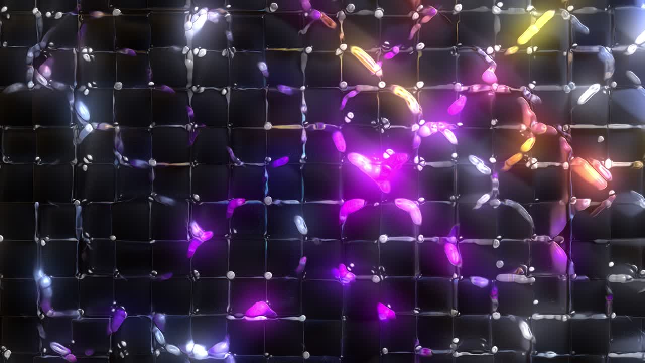 elementos de vidrio brillante