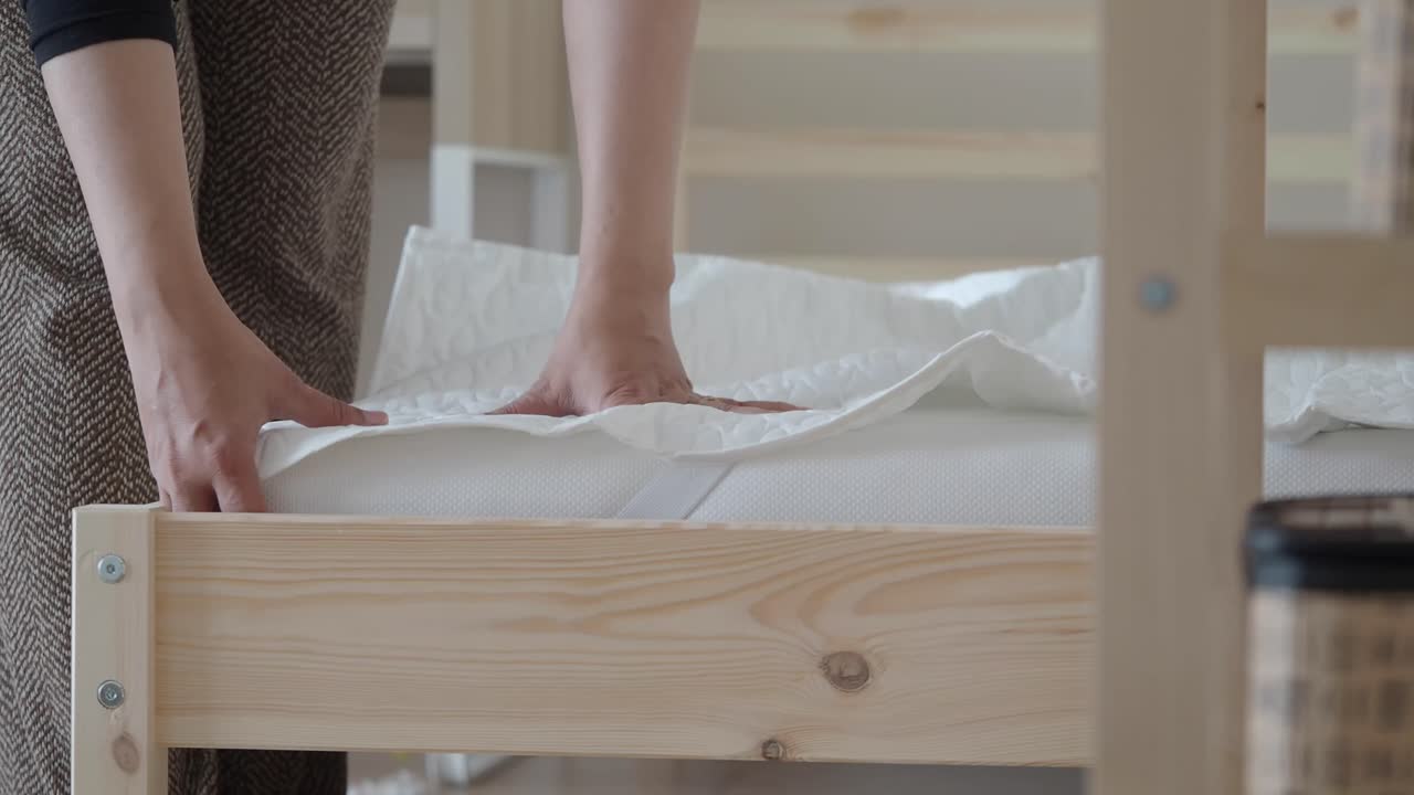 침대를 짓는 것