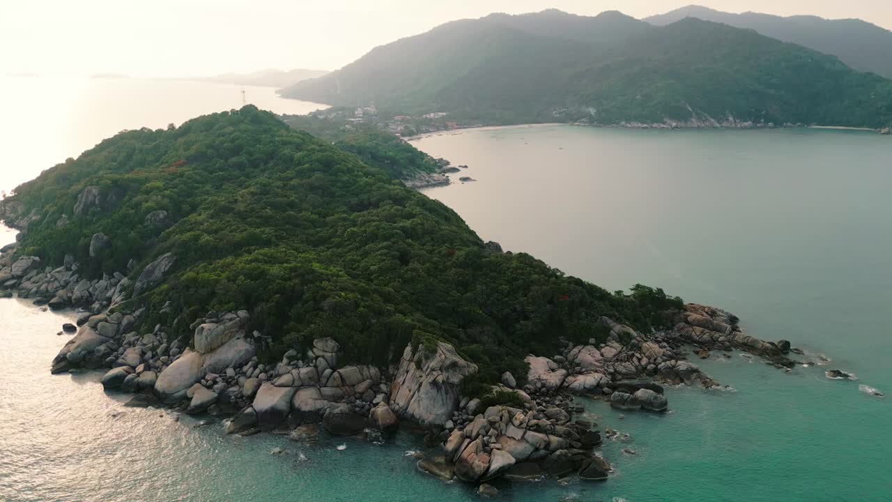 Haad Rin beach in Koh Phangan island gulf of Thailand famous destination full moon party south east Asia