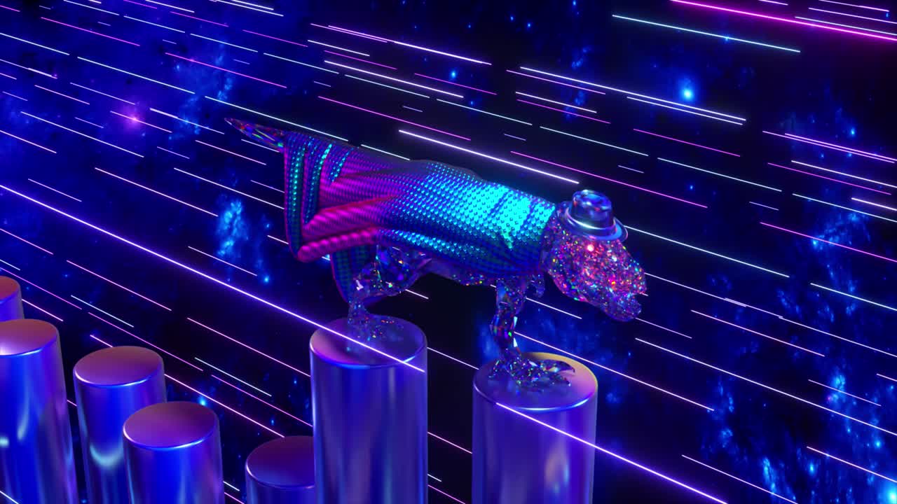 우주에서 사이버 크 공