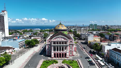 amazonas theater at manaus amazonas brazil