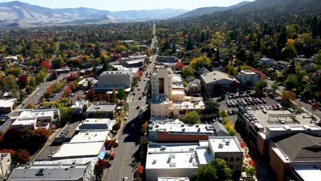 Vista-Aérea-De-Ashland,-Oregon