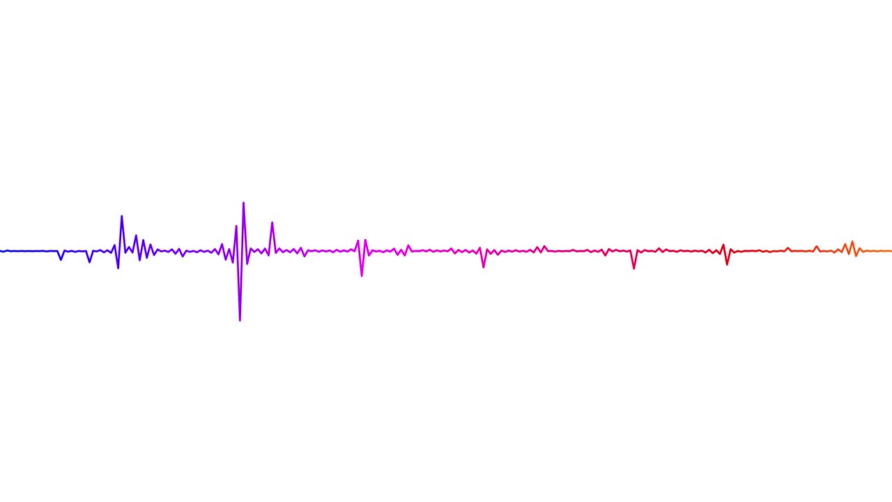 Äänispektri. Äänivisualisoija. Ääniaaltotehoste. Musiikkivisualisoijan tausta. Värikäs taajuuskorjain. Abstrakti aaltomuotoäänen tausta.
