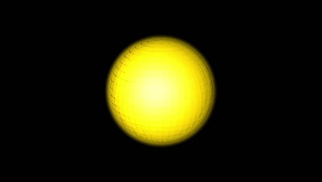 explosion of 3d sphere