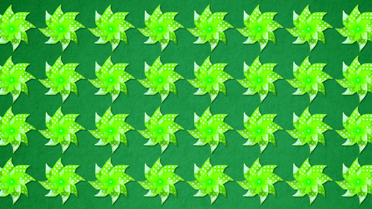 많은 녹색 캐서린 의 시리즈, 녹색 화면 배경에서 바람에 움직이는 기상, 재미와 교육의 개념, 어린이의 학교