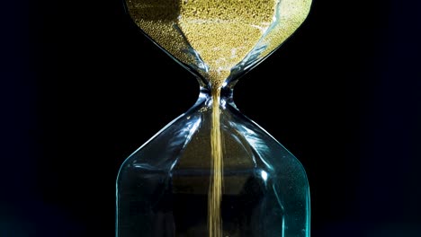 golden hourglass