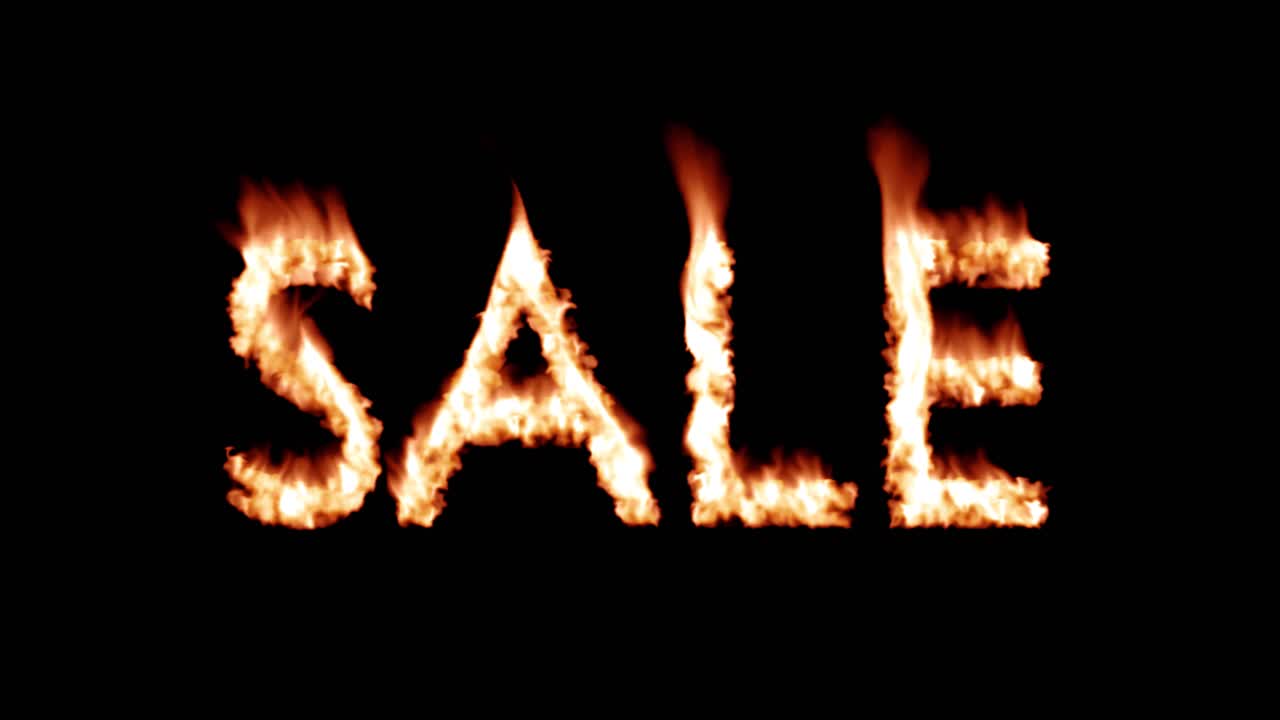 뜨거운 판매 텍스트 브랜드 브랜드 철 금속 불타는 열 불꽃 오버레이 4k