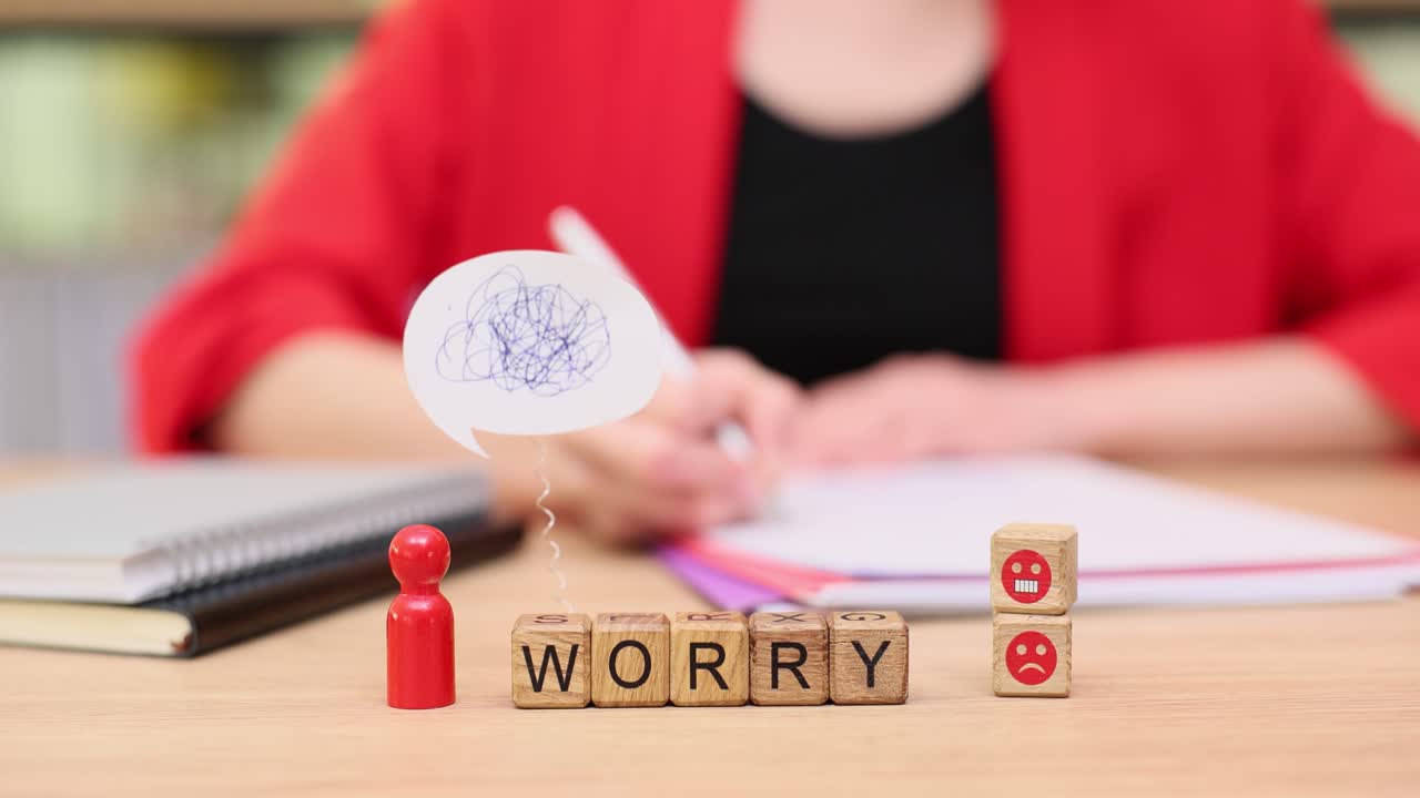 Worry and Anxiety Concept