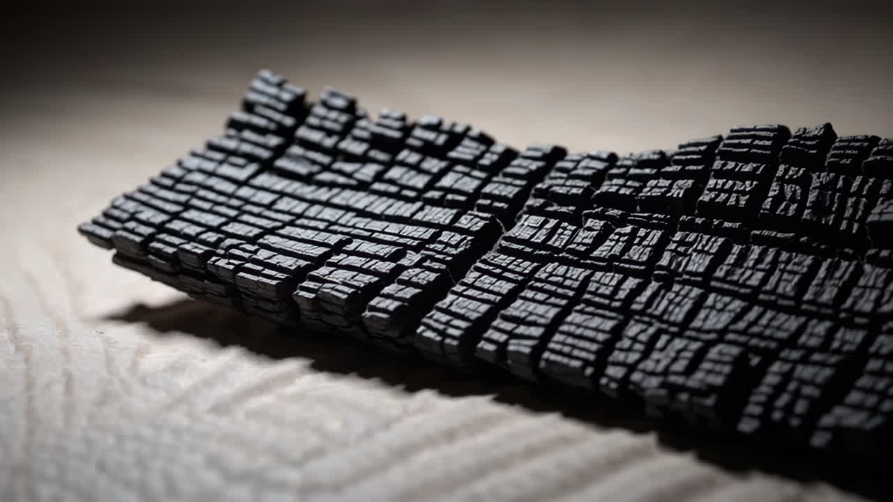 Charred Wood Fragment