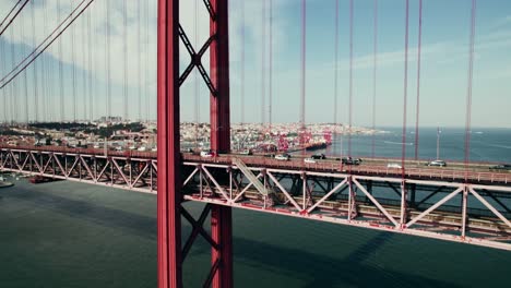 puente del 25 de abril en lisboa, portugal