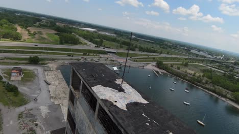 buffalo ny abandoned building fpv drone