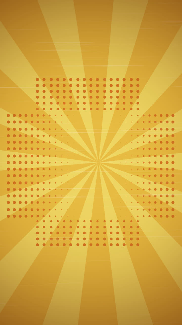 Comic Style 'Boom!' Sound Effect with Sunburst Background