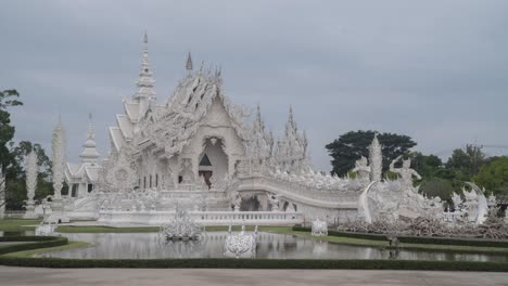 white temple (wat rong khun) in thailand