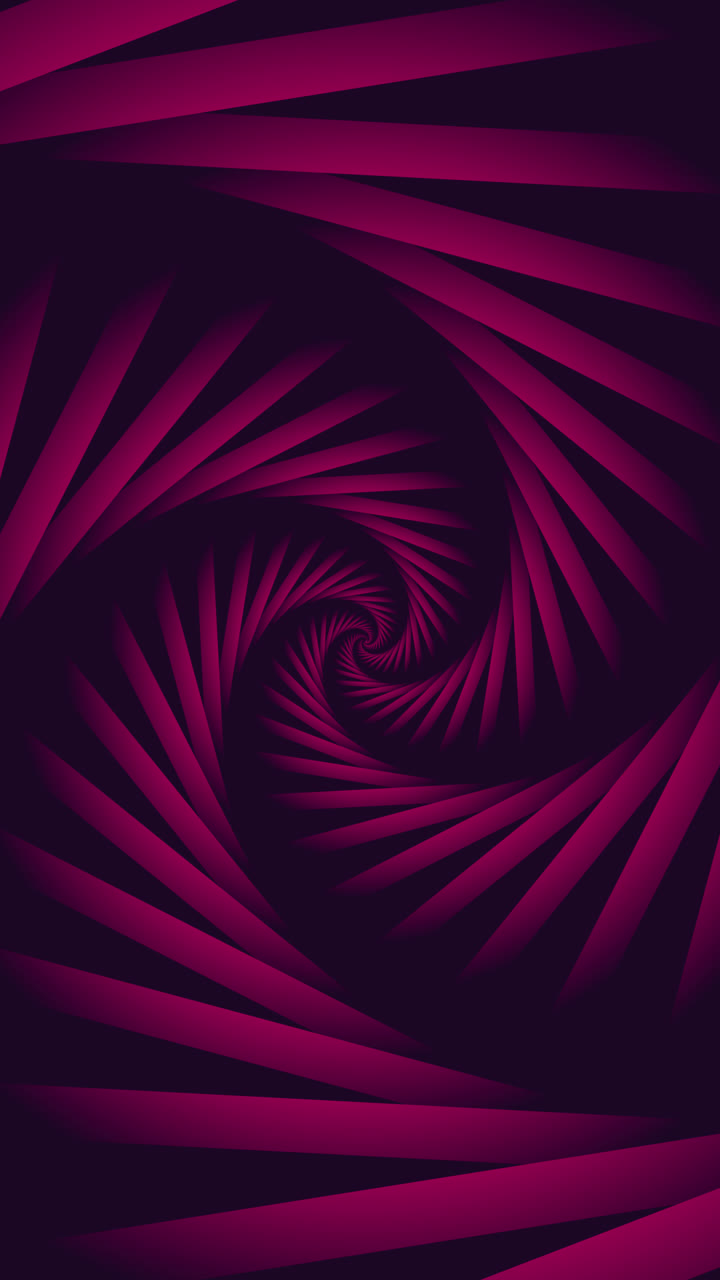 Spirale Geometrica Magenta Ipnotica