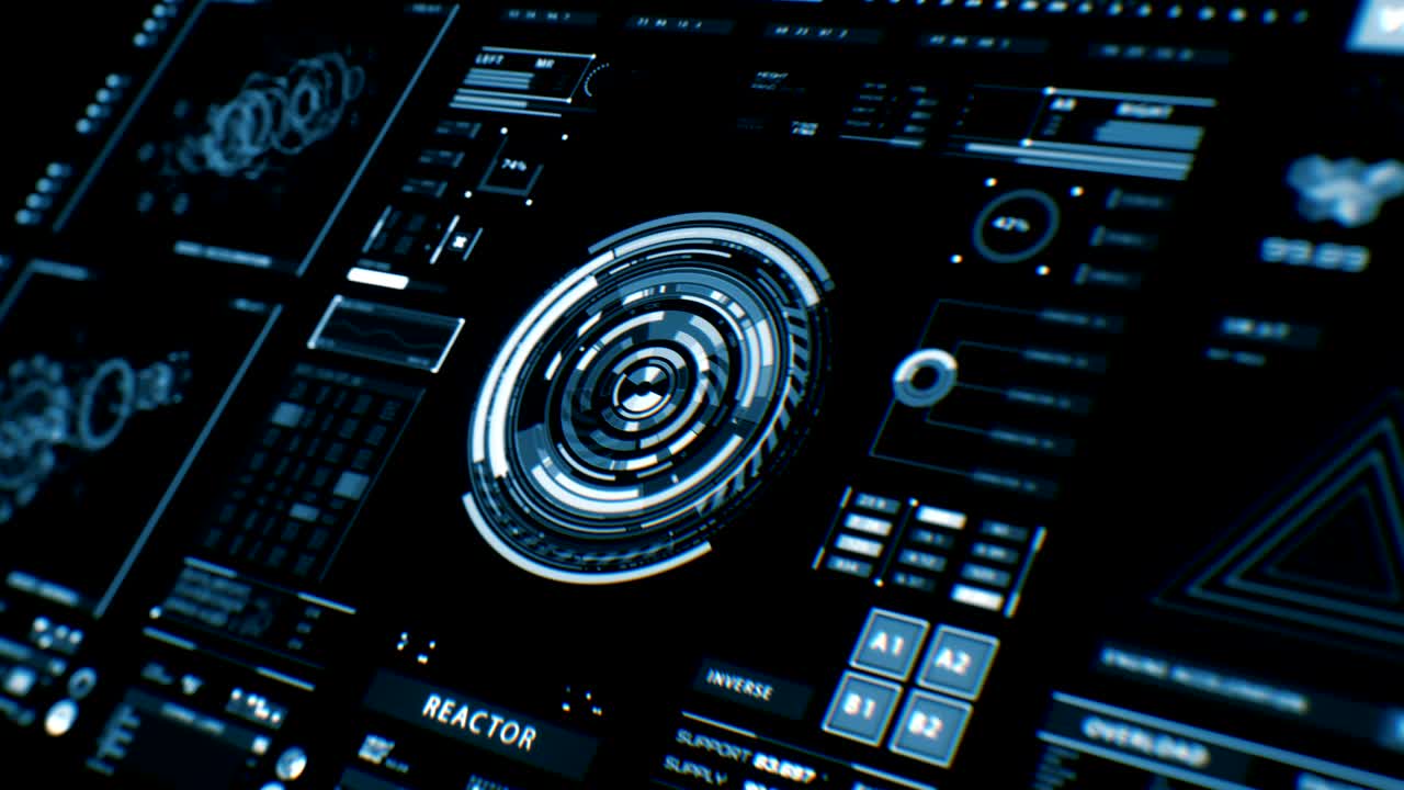 Futuristic interface | HUD | Digital screen