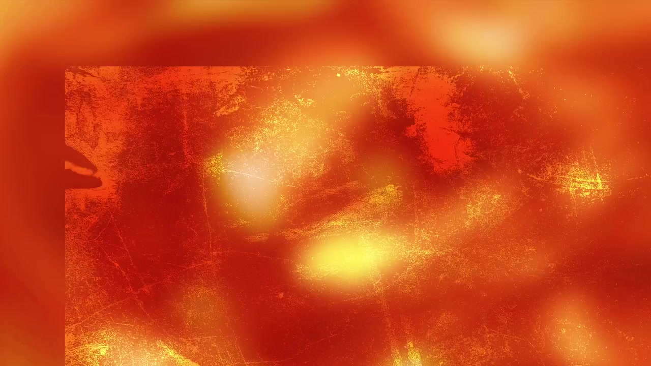 Abstraktit oranssit ja punaiset valovuodot grunge-tekstuurilla