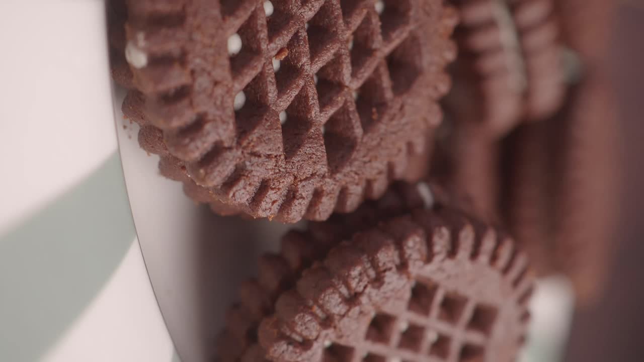 Chocolate sandwich cookies