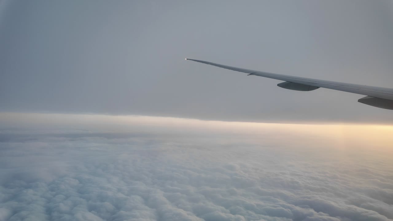 Airplane View of Clouds