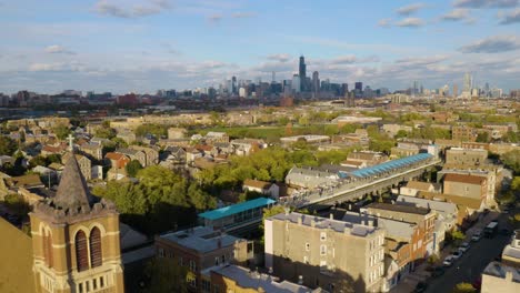 Cinematic-Establishing-Shot-of-Pilsen-on-Beautiful-Afternoon