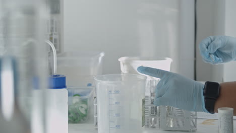 pruebas de prueba y error de muestras médicas de recursos naturales