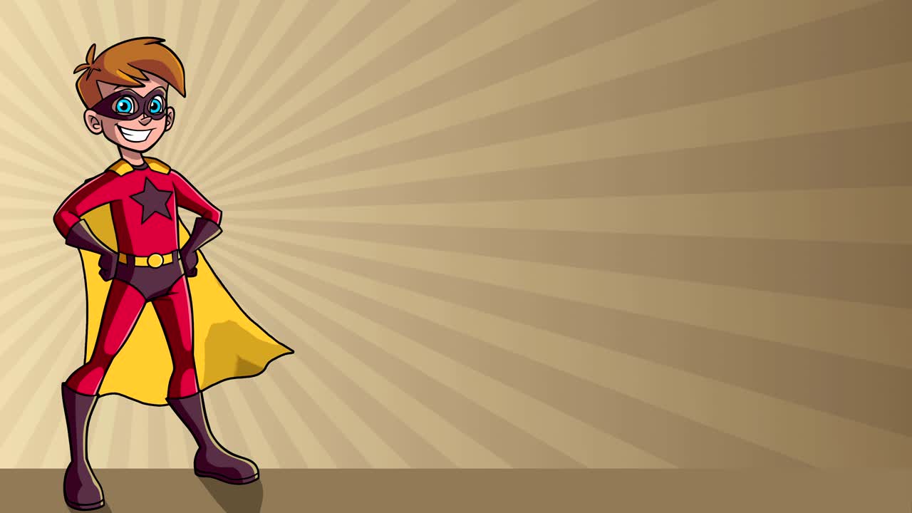 super niño de rayos de luz de fondo