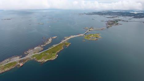 atlantic ocean road in norway