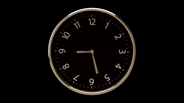 Round Clock Backward.